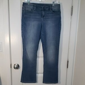 The Limited Blue Boot Cut Jeans Medium Wash